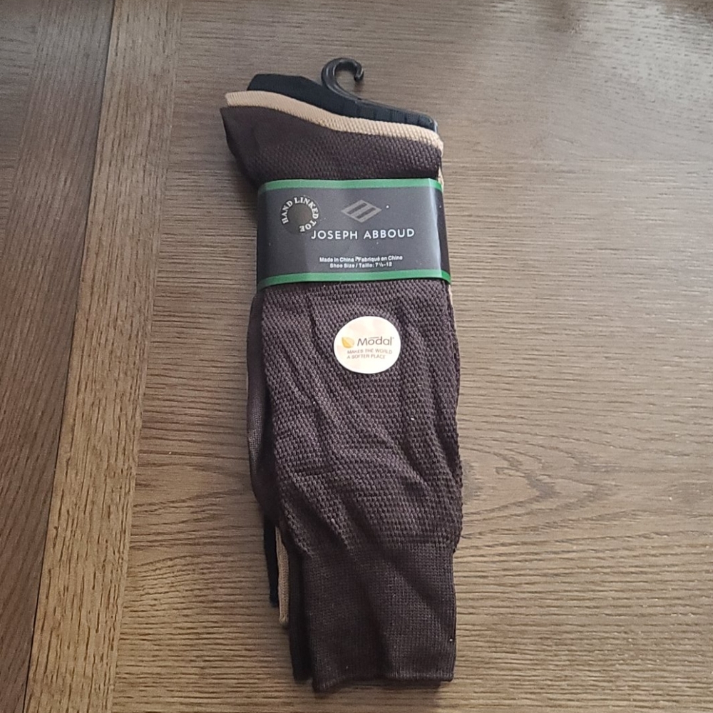3pak Joseph Abboud Tri colour socks